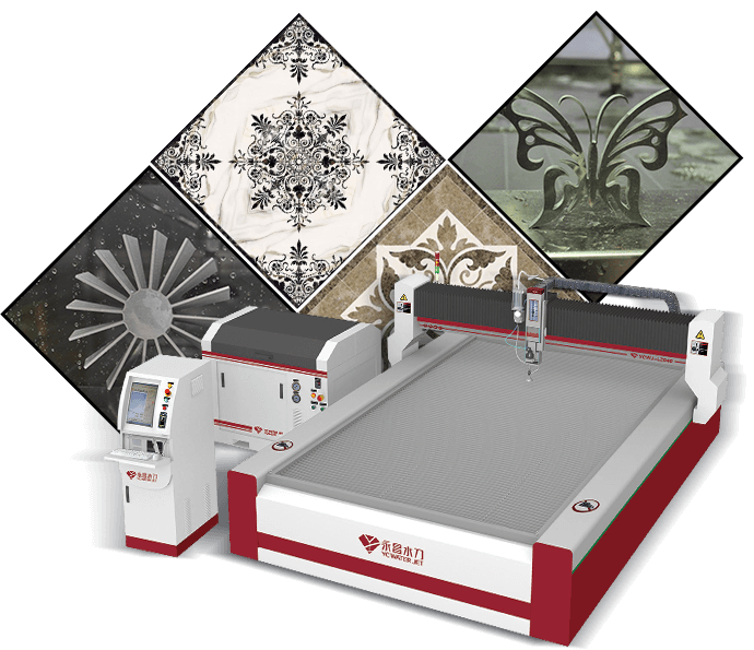 Máy cnc cắt bằng tia nước Moretech